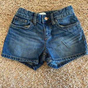 Old Navy jean shorts medium wash blue 10 girls